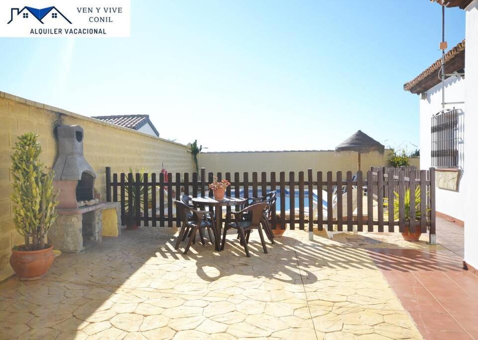 Chalet Con Piscina Privada En Conil Conil de la Frontera Kültér fotó