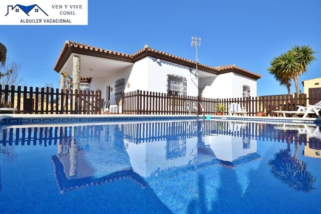 Chalet Con Piscina Privada En Conil Conil de la Frontera Kültér fotó
